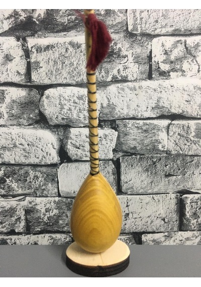 Minyatür Bağlama Saz Masa Üstü Enstrüman Minyatür Bağlama Saz Masa Üstü Enstrüman