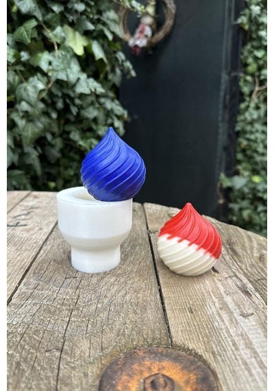 Rus Masalı Mum Kalıbı Silikon Çok Renkli