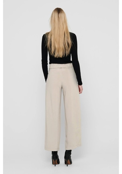 Jdy Jdygeggo Regular Fit Normal Bel Geniş Paça Pantolon Bayan Pantolon 15208430 Taş