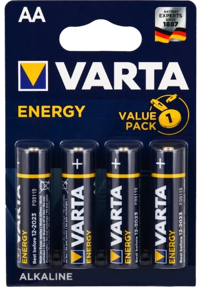 Varta Energy 4106 AA Kalem Pil 4'lü