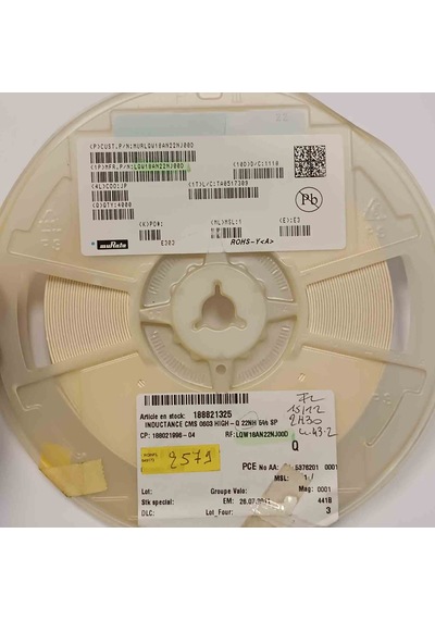 Murlqw18an22nj00d 22nh 603 Smd Bobin 200 Adet