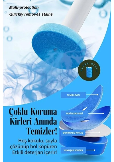Ayrex Tuvalet Fırçası - Yeni Nasil, Banyo Fırçası, Klozet & Hijyenik Fırçası, Wc Fırça, Çok Amaçlı Diğer