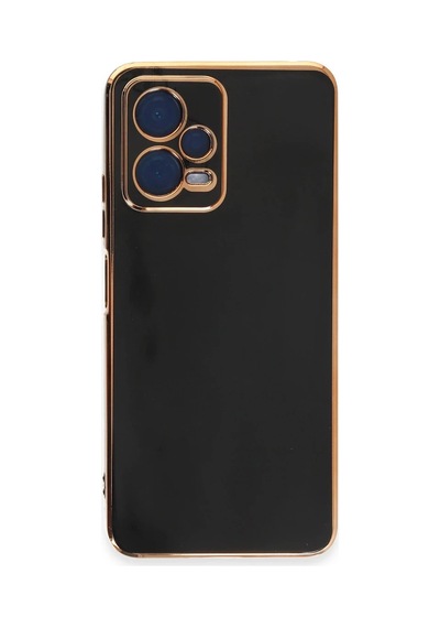 Xiaomi Redmi Note 12 Pro 5g Kılıf Volet Silikon - Siyah 0.2M-Çok Renkli