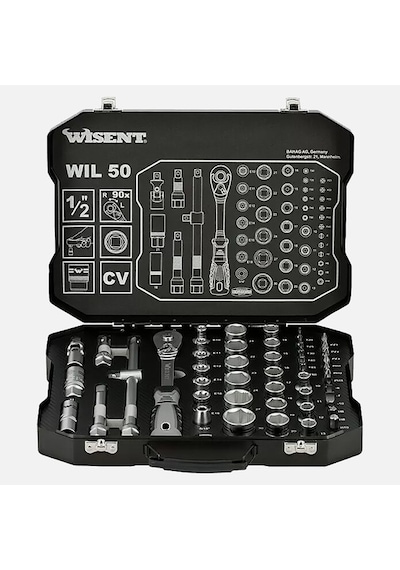 Wisent Wil 50 1/2 Dr Lokma Anahtar Set 50 Parça