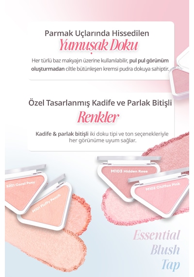 Clio Essential Blush Tap S201 Coral Posy