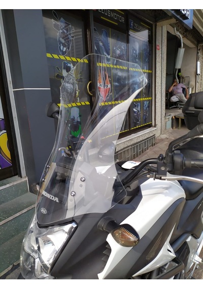 2012-15 Honda Nc 700X 750X Uzun Ön Cam Şeffaf 55cm Zeus 4mm