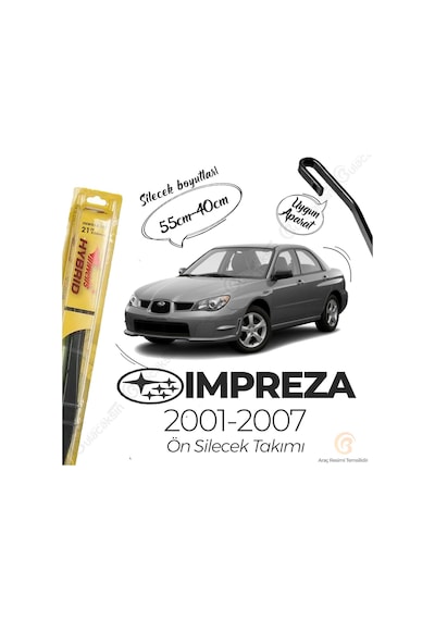 Subaru Impreza Silecek Takımı 2001-2007 İnwells Hibrit