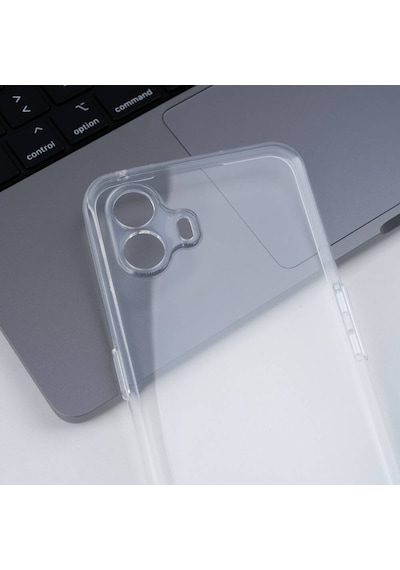Nothing Phone 2 Kılıf Darbe Önleyici Anti Shock Özellikli Kamera Korumalı 2mm Silikon Pazarplus Şeffaf