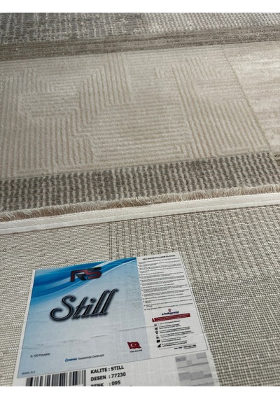 Still Halı Salon, Oturma, Yatak Odası Halısı Desen Kodu 77230-095 Bej