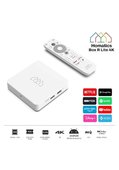 Homatics Box R Lite 4k Tv Box