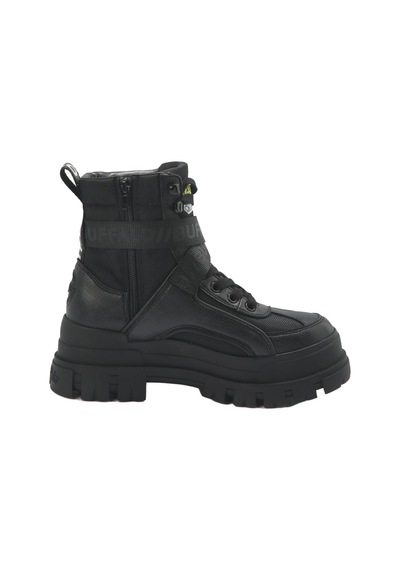 Oxford Klasik Kadın 1622077 Buffalo Aspha Com1 - Vegan Nappa/nylon - Black Siyah