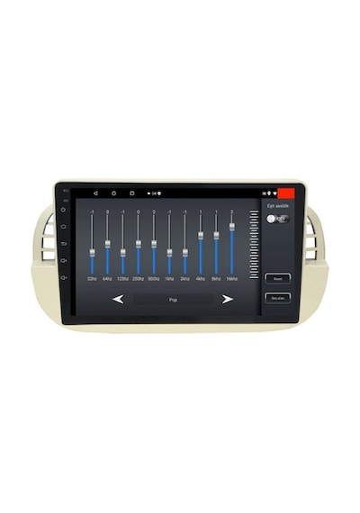 Myway Fiat 500 Android Multimedya Carplay Navigasyon Ekran - 8gb Ram+128 Gb Hdd - Myway 9"