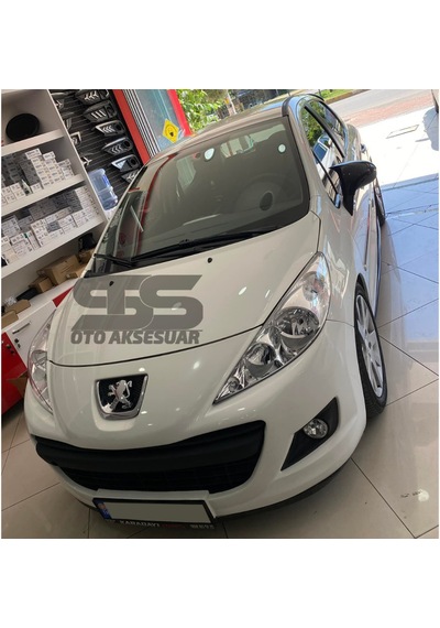 Peugeot 207 Batman Yarasa Ayna Kapağı Piano Black / 2006 - 2012 (Sts Oto Aksesuar)