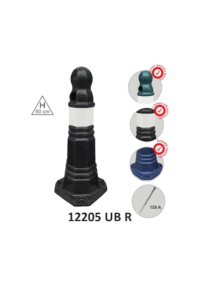 Evelux 12205 Ub R Refüj Dubaları Reflektif Siyah