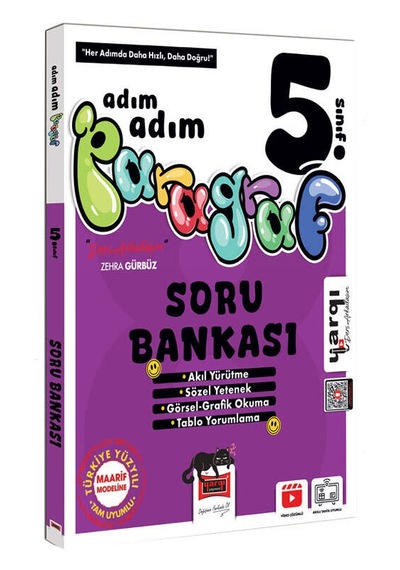 Yargı Ders Arkadaşım 5.sınıf Adım Adım Paragraf Soru Bankası