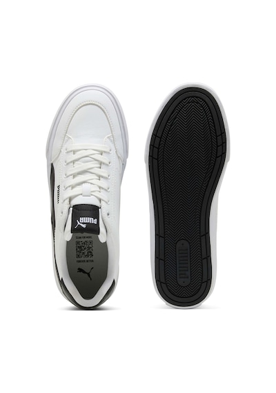Puma Court Classic Vulc Fs Sl Beyaz Erkek Sneaker Beyaz-sıyah