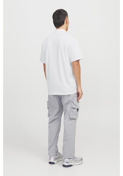 Jack & Jones Jcofusıon Pıque Polo Ss Sn White White