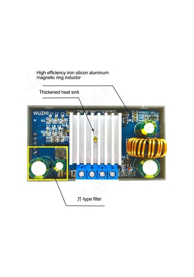 Lasonstiges Dc Dc Buck Boost Dönüştürücü Cc Cv 0.5-30v 4a 5v 6v 12v 24v Güç Kaynağı Modülü Ayarlanabilir Ayarlanabilir Laboratuvar Güç Kaynağı