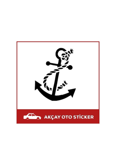 Gemi Çapası Sticker Gemi Sticker Çapa Sticker