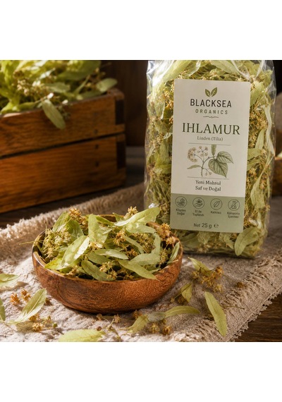 Blacksea Organics Ihlamur 25 Gr Doğal, Katkısız, Yeni Mahsul