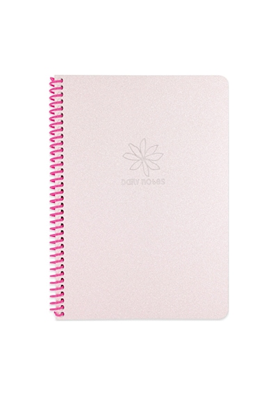 3 Adet Keskin A4 80 Yaprak Çizgili Spiralli Glitter Defter