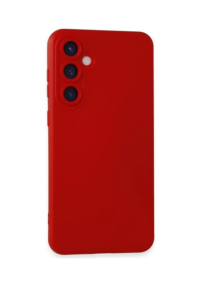Samsung Galaxy S24 Kılıf Nano İçi Kadife Silikon - Kırmızı Çok Renkli