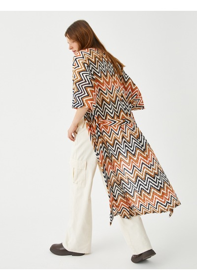 Koton Zigzag Desenli Uzun Kimono Kuşaklı Kahverengi Desenli 3wak50005ck 3wak50005ck5d2 Kahverengi Koton Zigzag Desenli Uzun Kimono Kuşaklı Kahverengi Desenli 3wak50005ck 3wak50005ck5d2 Kahverengi