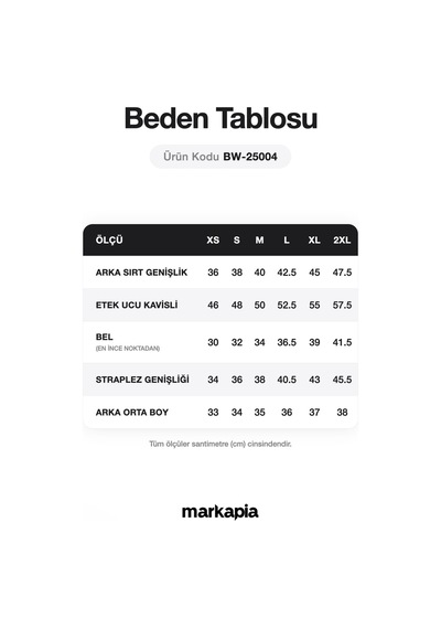 Blue White Kadın Denim Büstiyer Lacivert M