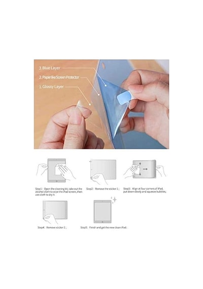 Apple Uyumlu iPad Mini 2 Tablet Ekran Koruyucu Nano Cam Esnek