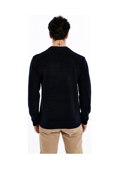AR-MA Arma Erkek Regular Fit Selanik Kumaş Çizgi Baskılı Bisiklet Yaka Kazak %65 Pamuk %35 Polyester K30124697702 Lacivert AR-MA Arma Erkek Regular Fit Selanik Kumaş Çizgi Baskılı Bisiklet Yaka Kazak %65 Pamuk %35 Polyester K30124697702 Lacivert