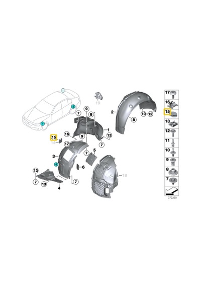 Bmw Mini Cooper Karter Davlumbaz Kapak Kapağı 51757163899