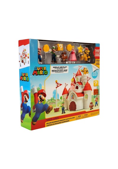 Nintendo Super Mario Deluxe Mantar Krallığı Kalesi Oyun Seti