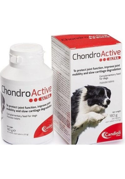 Candioli Chondroactive Ultra Kedi & Köpek Eklem Vitamini 90 Tablet Kireçlenme Ve Ağrı