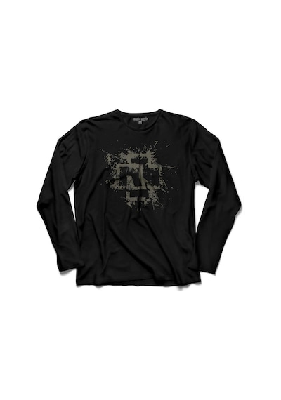 Rammsteın Tıll Lındemann Logo Uzun Kollu Tişört Baskılı Çocuk T-shirt 001
