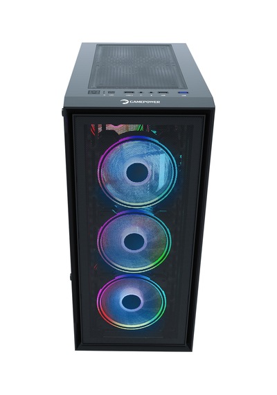 Gamepower Manta 4 x 120mm A-Rgb Fan 500W 80+ Bronz Matx Gaming Kasa