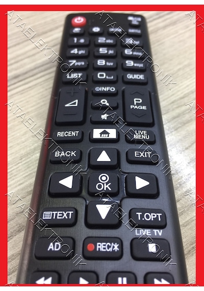 LG Uyumlu Kisa Model Beyaz Home Akb 74915324 Led Tv Televizyon Kumandası