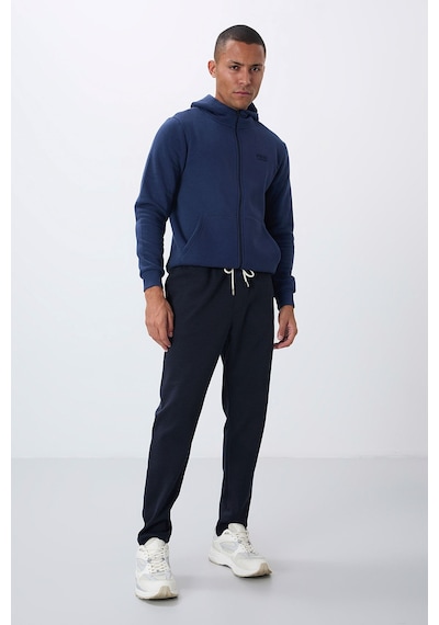 Tommy Life Parlament Yüzeyi Dokulu Standart Fit Erkek Eşofman Alt - 82155