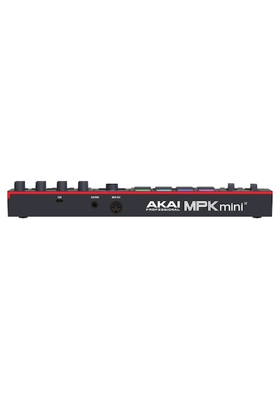 Akaı Mpkmını 4 Siyah Müzik Prodüksiyonu 25 Mini Tuş Mıdı Klavye