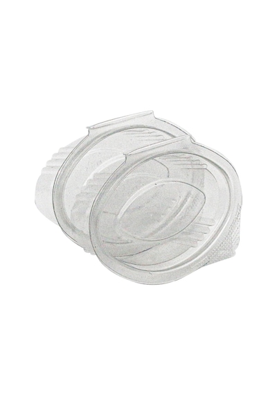 Plastik Sızdırmaz Kapaklı Sos Reçel Bulyon Kabı 20cc 100 Adet Şeffaf