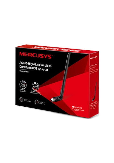 Mercusys MU6H 650 Mbps Kablosuz Dual Band USB Adaptör