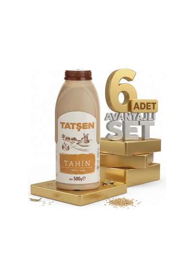Tatşen Tahin 6x500 Gr Bidon