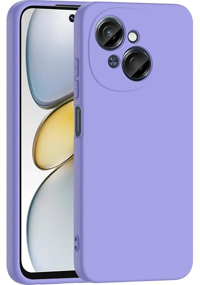 Tecno Spark Go 1 2025 Kılıf Zore Mara Lansman Kapak Lila