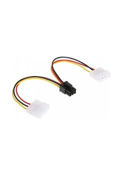 Platoon 6 Pin Power Kablo 6 Pin To 2 Molex Pcıe Ekran Kartı Güç 6pin