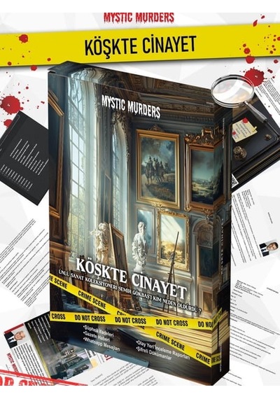 Dedektiflik Cinayet Çözme Oyunu - Köşkte Cinayet
