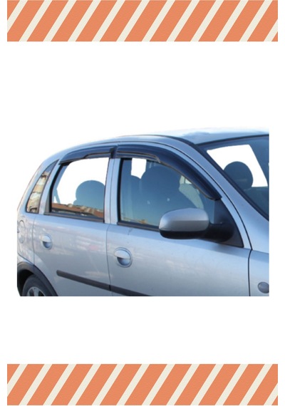 Opel Corsa C 2000-2006 Modellerine Özel 4'lü Mügen Tip Cam Rüzgarlığı