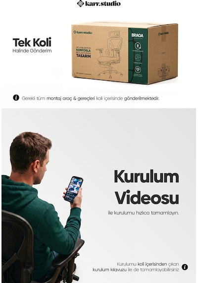 Tiran 3. Nesil Sekreter Koltuğu - Siyah Tiran 3. Nesil Sekreter Koltuğu - Siyah