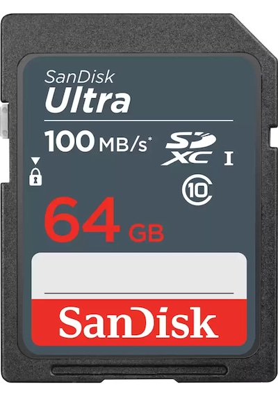 Sandisk Ultra SDSDUNR-064G-GN3IN 64 GB SDXC UHS-I Class 10 Hafıza Kartı