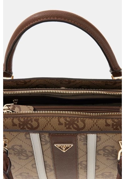 Guess Noelle Logo Iı Kadın El Çantası Hwss9672070 Kahverengi