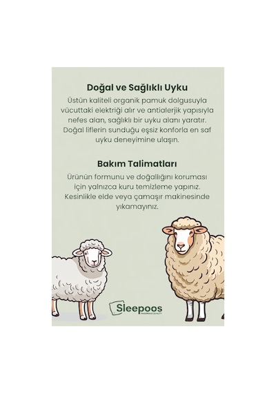 Sleepoos El Yapımı Yün Yorgan