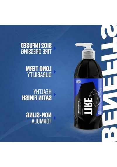 Seramik Bazlı Lastik Parlatıcı Jel - 500 Ml Pompalı